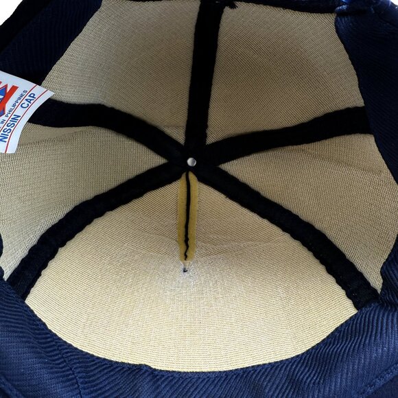 NISSIN CAP Chicago Police Snapback Hat Navy Structured Patch Adjustable - Picture 9 of 10